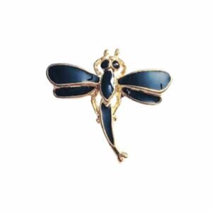 Cute Dragonfly Enamel Brooch